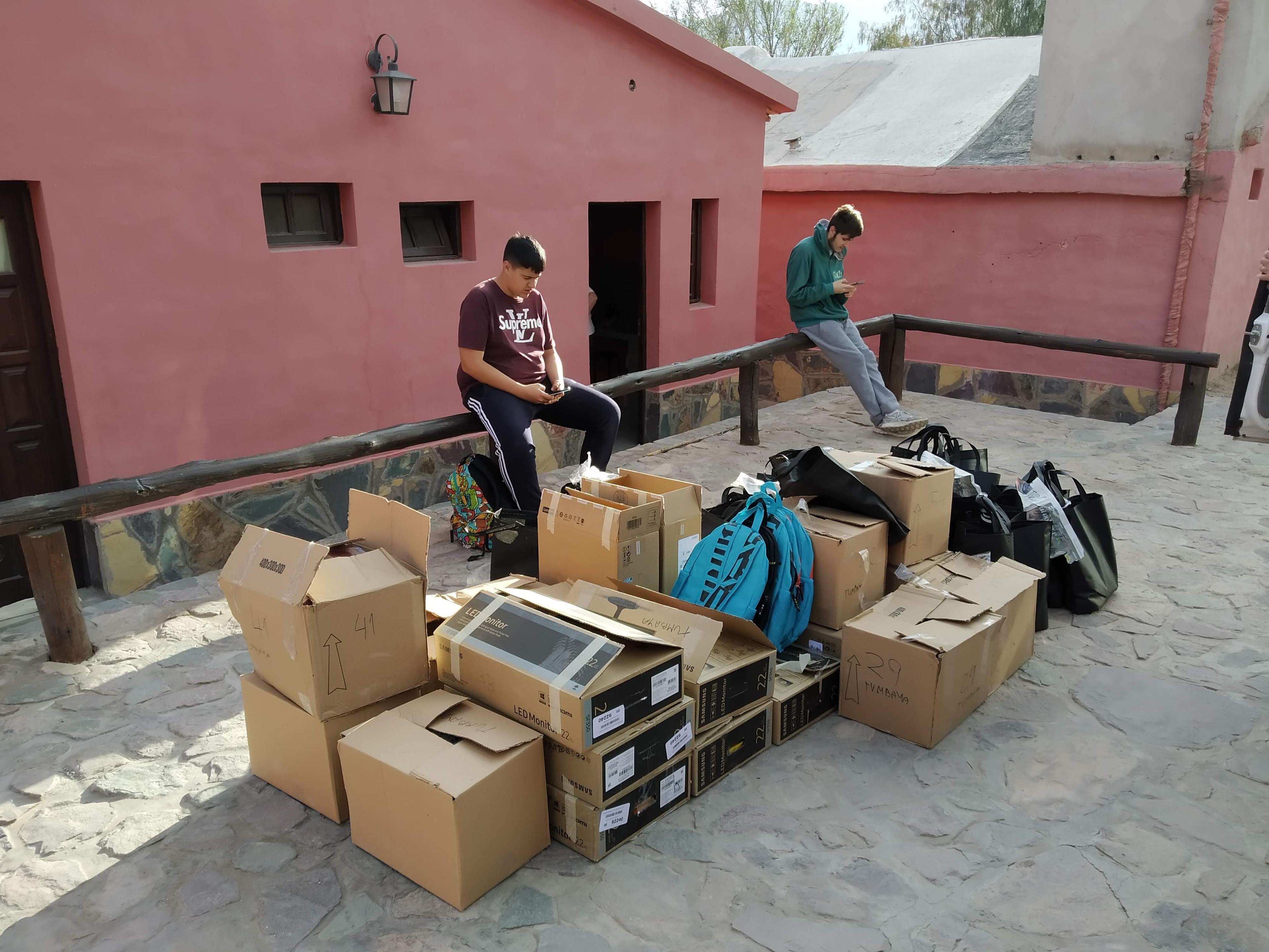 Cajas en purmamarca